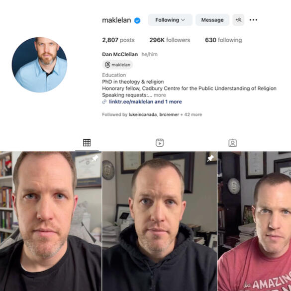 Dan McClellan Instagram